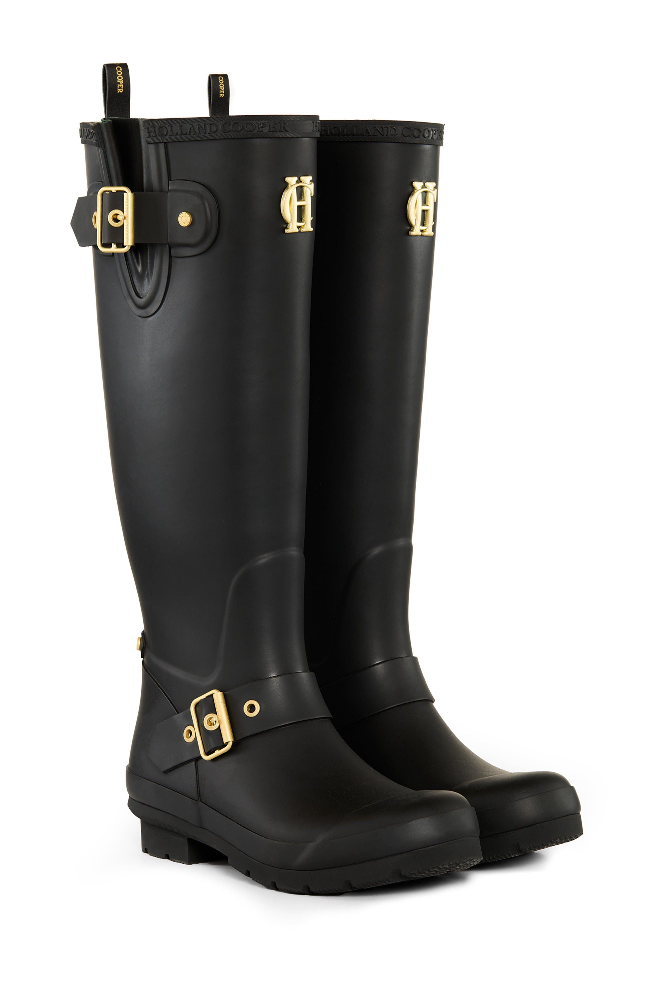 Unlined Regency Wellington (Matte Black) | Holland Cooper