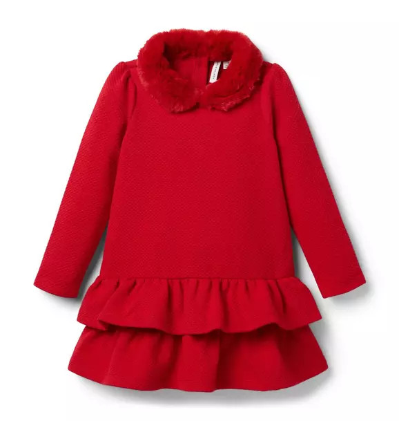 The Luxe Collar Ruffle Dress | Janie and Jack