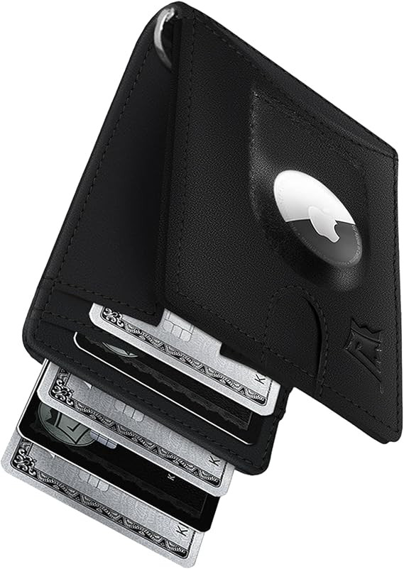 Kings Loot Trackable Smart Airtag Wallet Men Slim | Premium Leather RFID Blocking Wallet with Air... | Amazon (US)