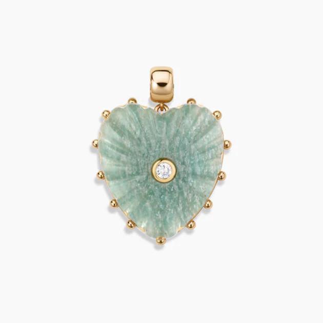 Malene Amazonite Bail Charm | THATCH