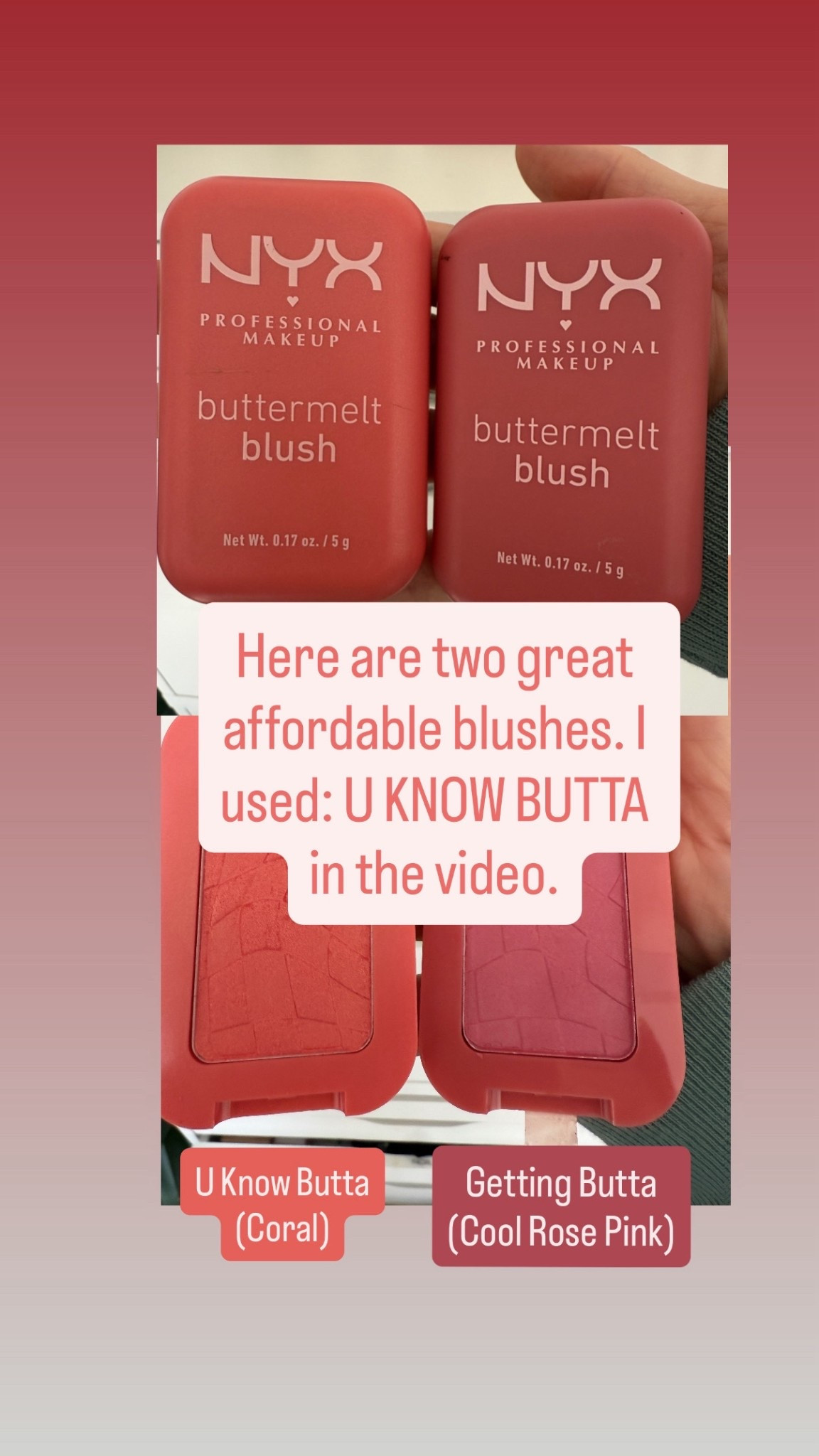 I absolutely love these affordable blushes! They give you a beautiful, soft glow.

#LTKOver40 #LTKBeauty #LTKmorningroutine