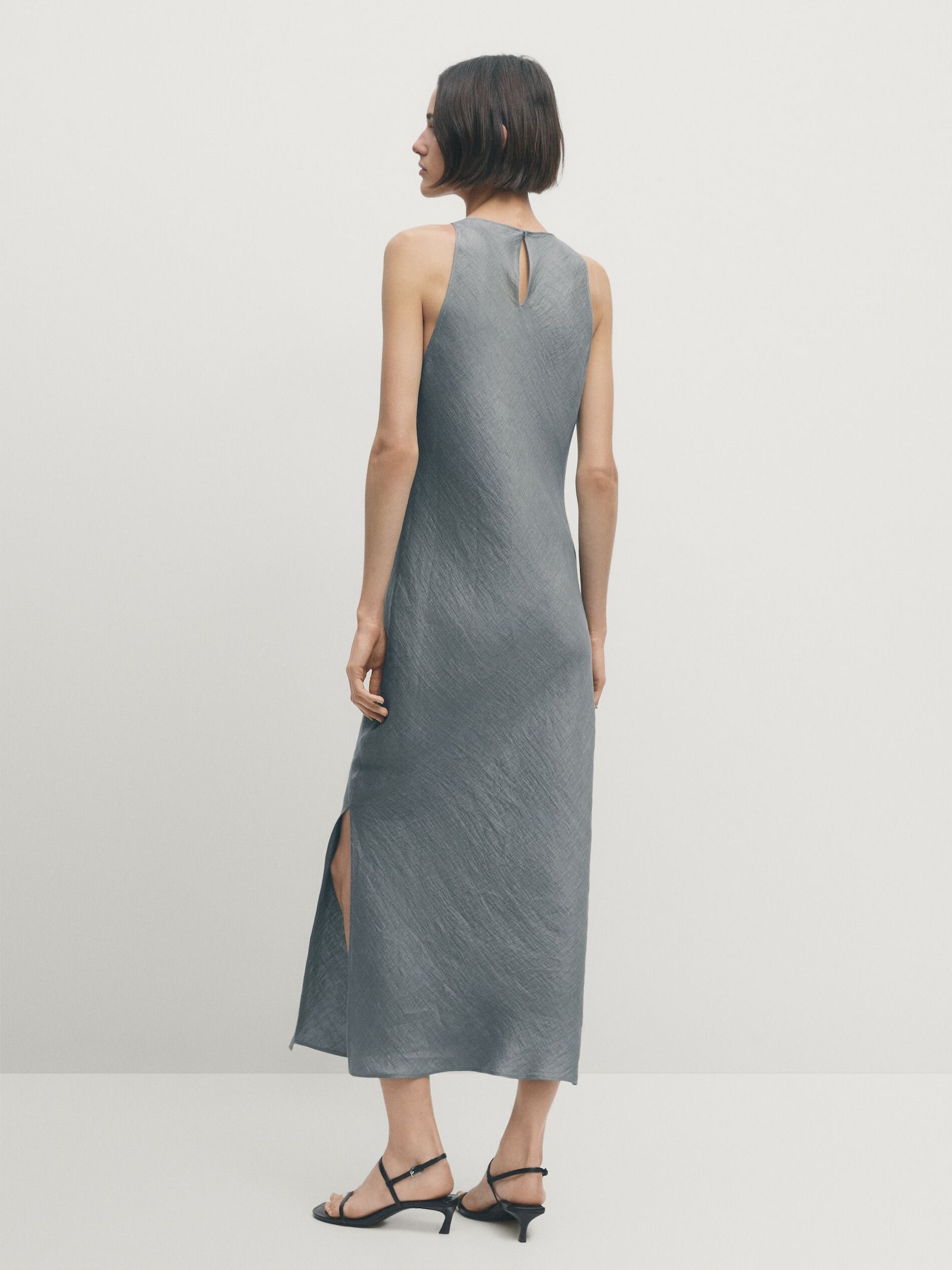Halter neck dress | Massimo Dutti (US)