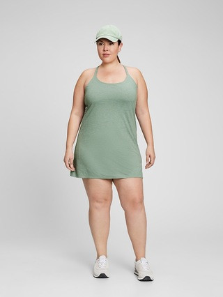 GapFit Brushed Tech Jersey Dress | Gap Factory