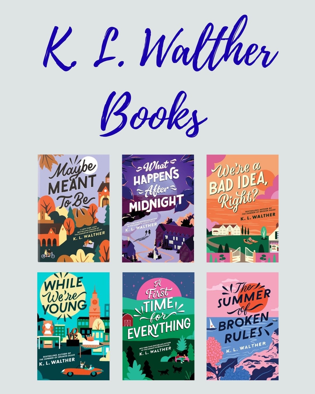 Books by K. L. Walther 📚

#LTKstorytime #LTKSaleAlert #LTKdayinmylife