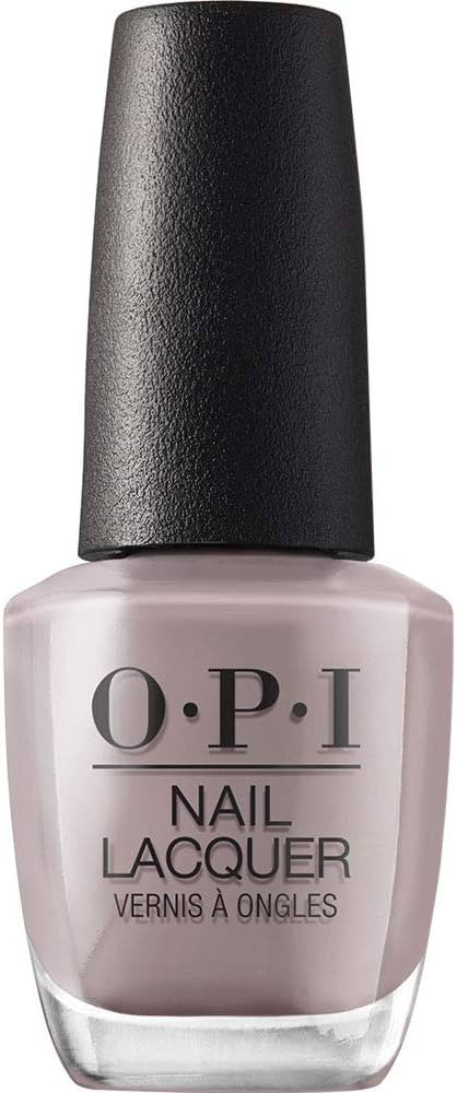OPI Nail Lacquer Nail Polish | Opaque Light White & Gray Crème Chip Resistant Nail Polish | Fast... | Amazon (US)