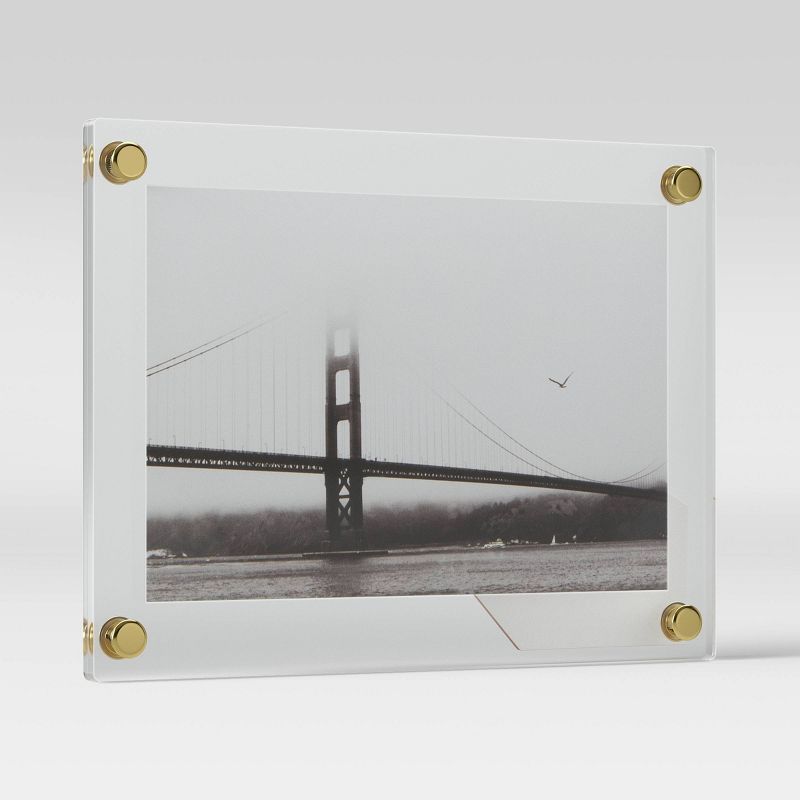4" x 6" Acrylic Float Frame Clear - Project 62™ | Target