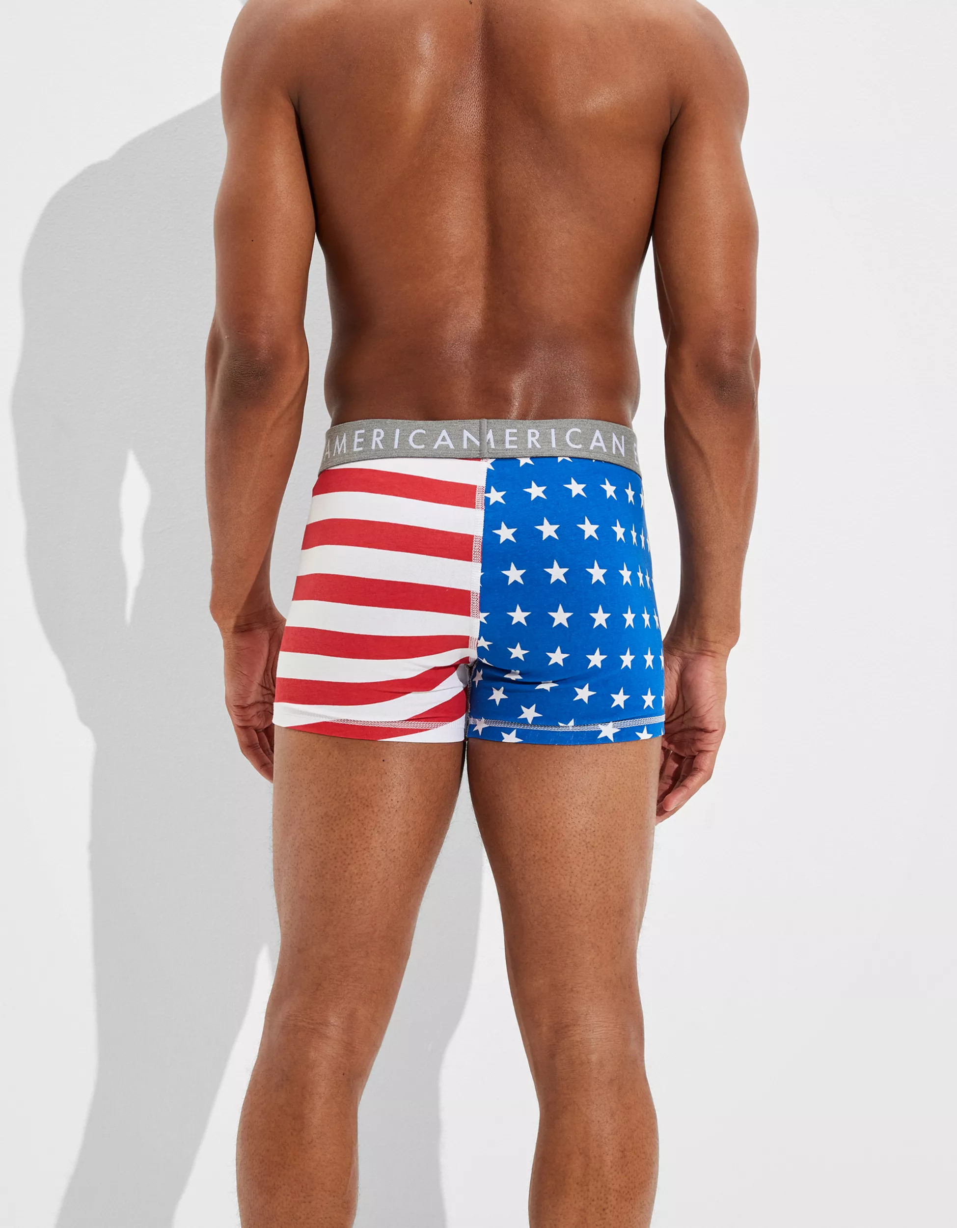 AEO Stars + Stripes 3" Classic Trunk Underwear | American Eagle Outfitters (US & CA)