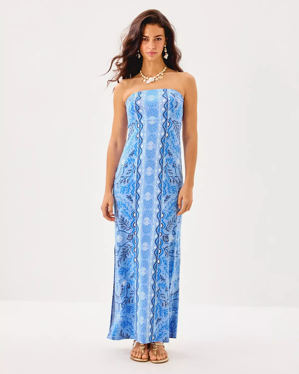 Noa Strapless Maxi Dress | Lilly Pulitzer