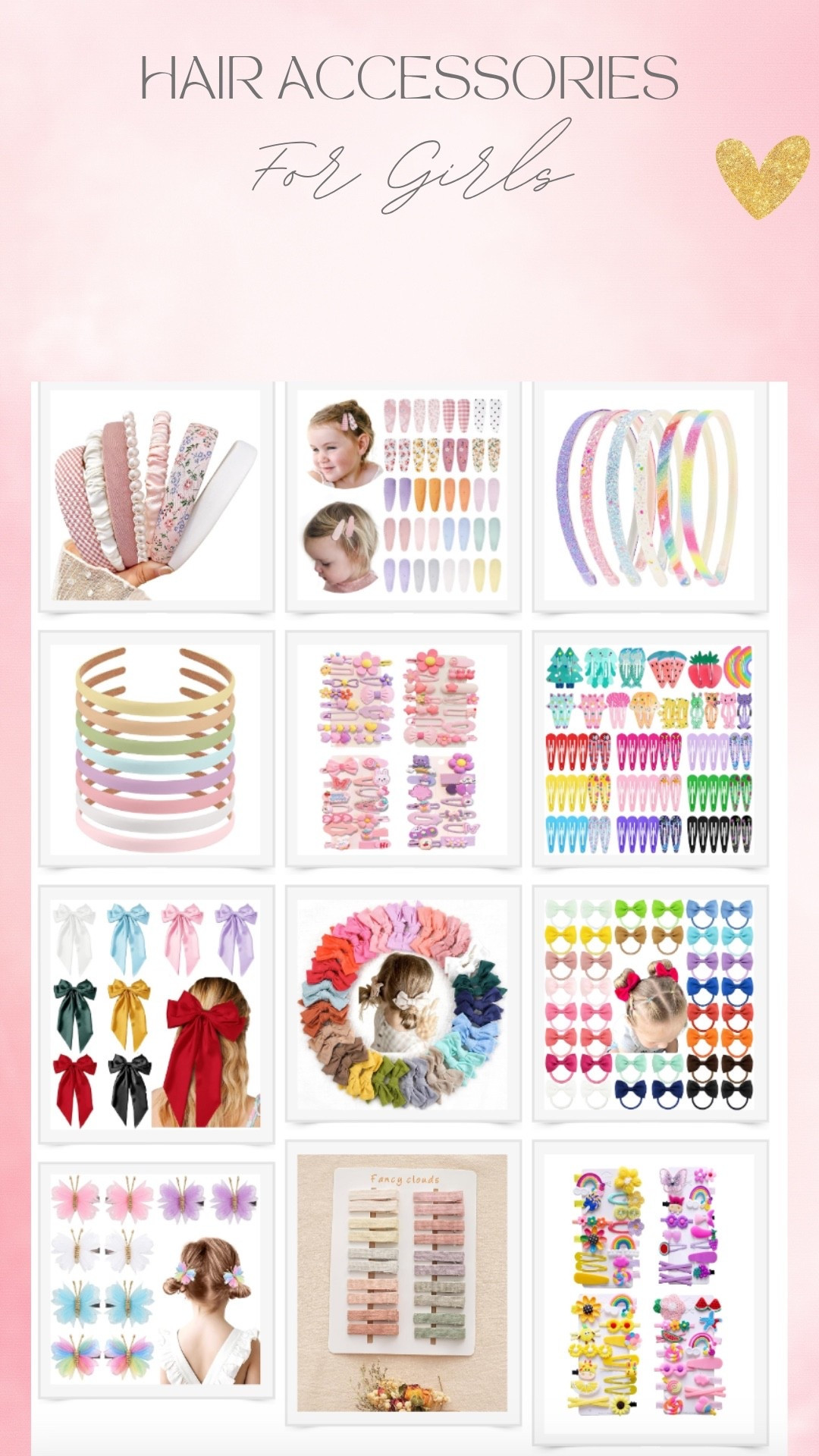 Hair accessories for girls