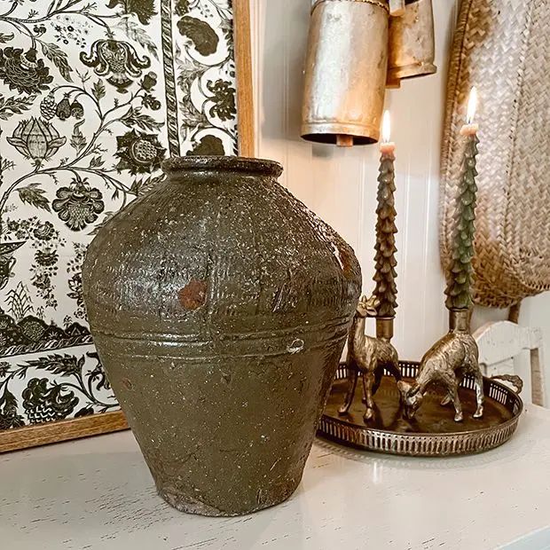 Chinese Storage Jar Vase | Antique Farm House