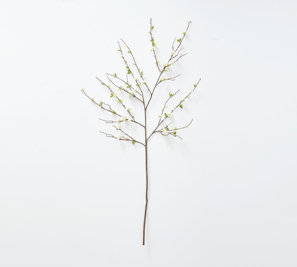 Faux White Blossom Branch | Pottery Barn (US)