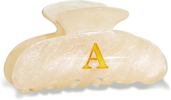 Christmas Gifts for Grandkids Teens - Initial Cute Hair Clips, Hair Claw Clips, Fashion Glitter C... | Amazon (US)