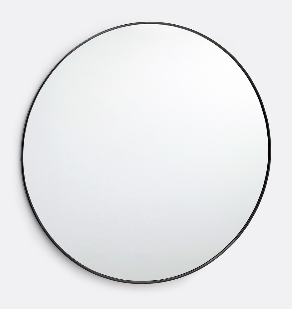 Round Metal Framed Mirror | Rejuvenation