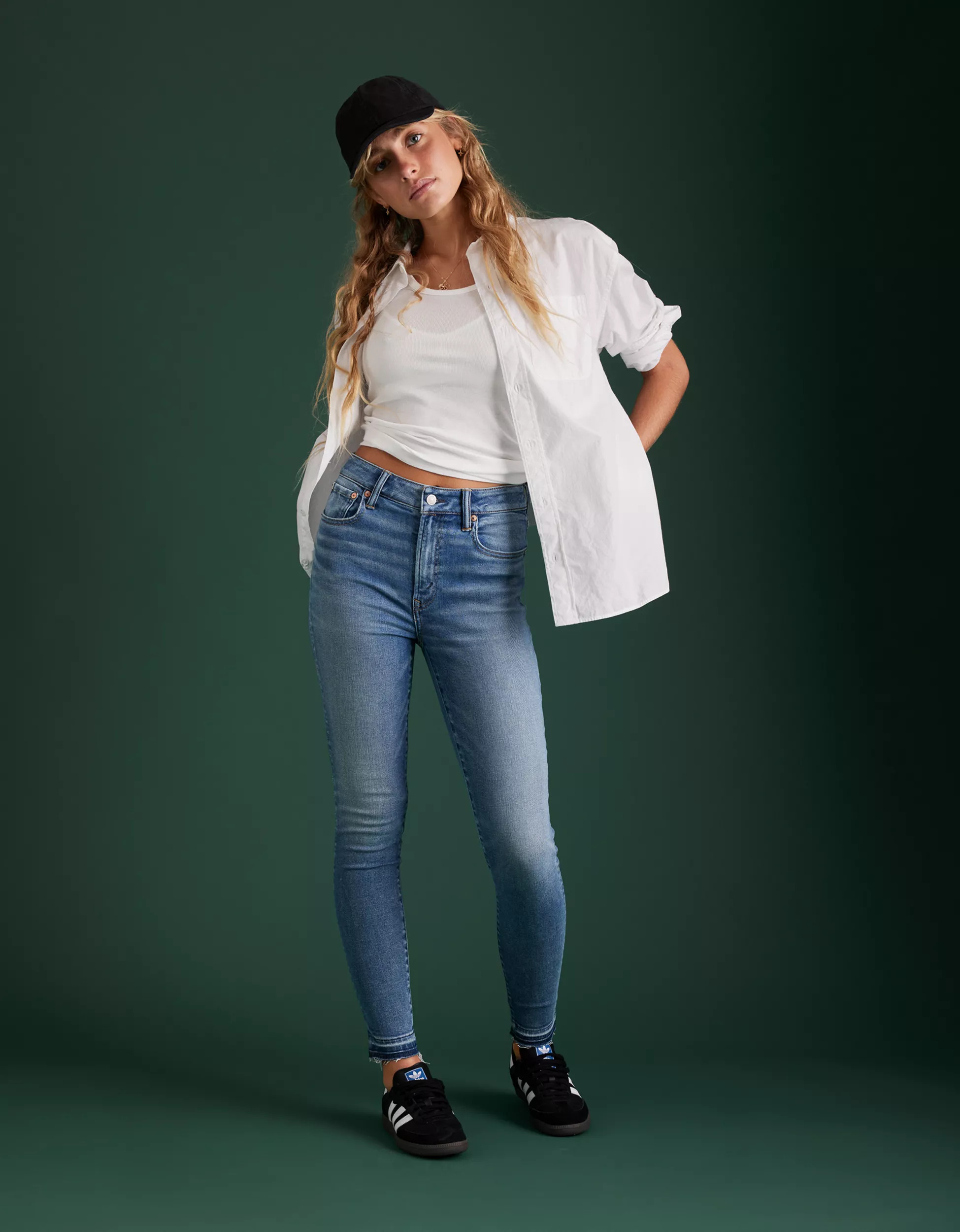 AE77 Premium Super High-Waisted Jegging | American Eagle Outfitters (US & CA)