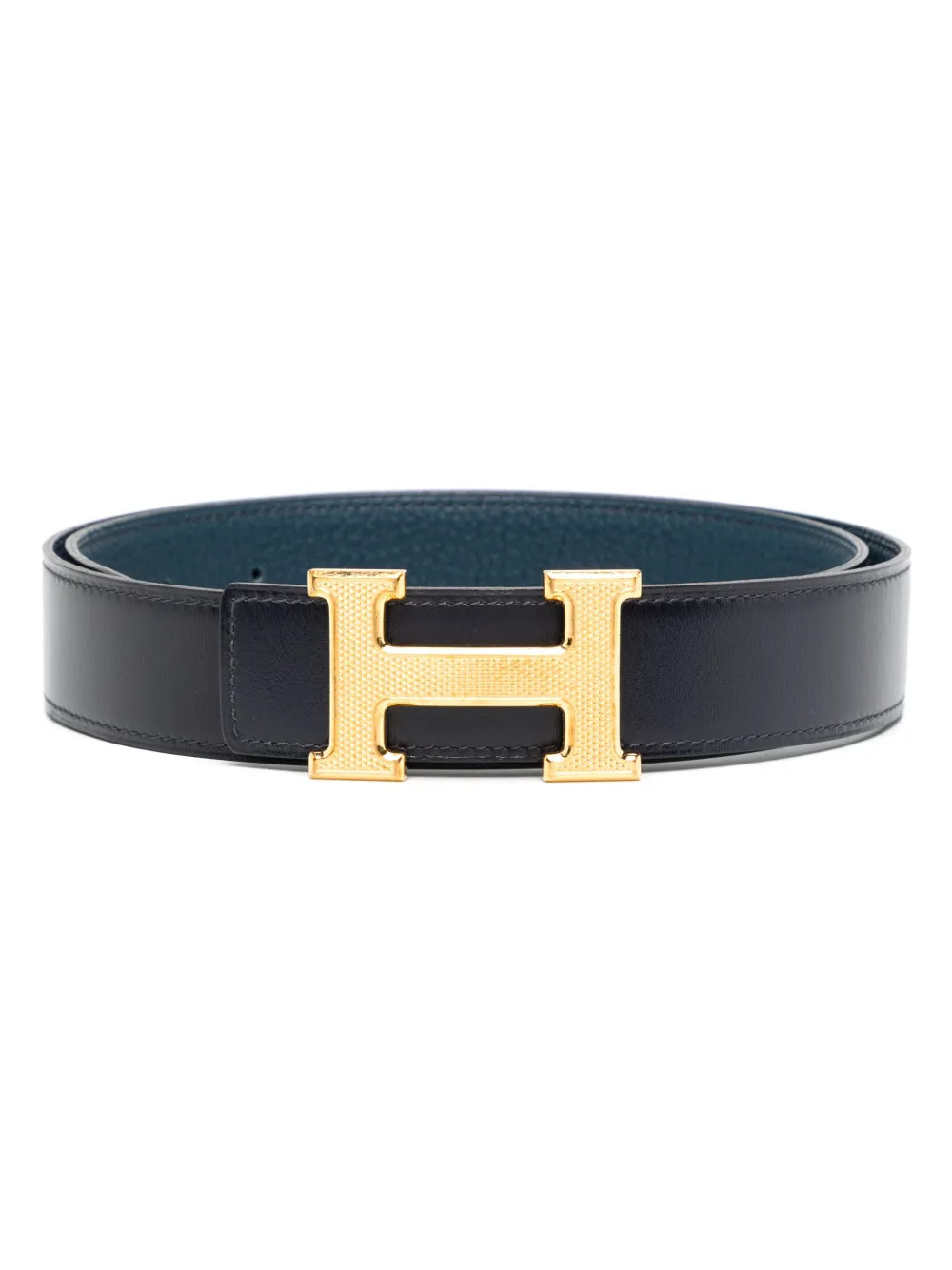 Hermès pre-owned Constance Reversible Leather Belt - Farfetch | Farfetch Global