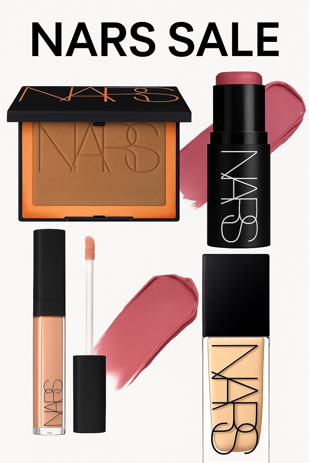 What’s in my cart 💄🛒
Restocking the BEST foundation because there is truly nothing better than NARS. Obsessed is an understatement.

#LTKSaleAlert #LTKCyberWeek #LTKBeauty