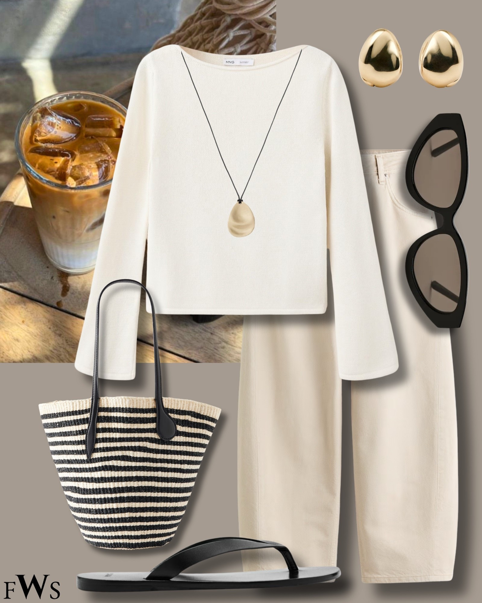Summer neutrals 🤍

#LTKsummer #LTKstyletip #LTKover50style