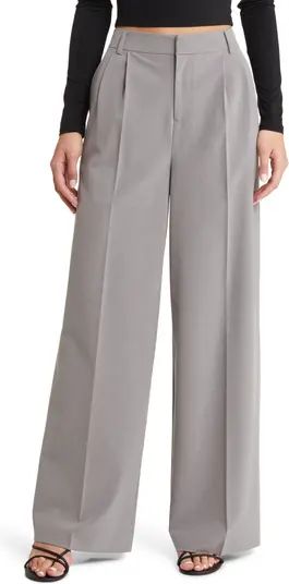Relaxed Waist Wide Leg Trousers | Nordstrom