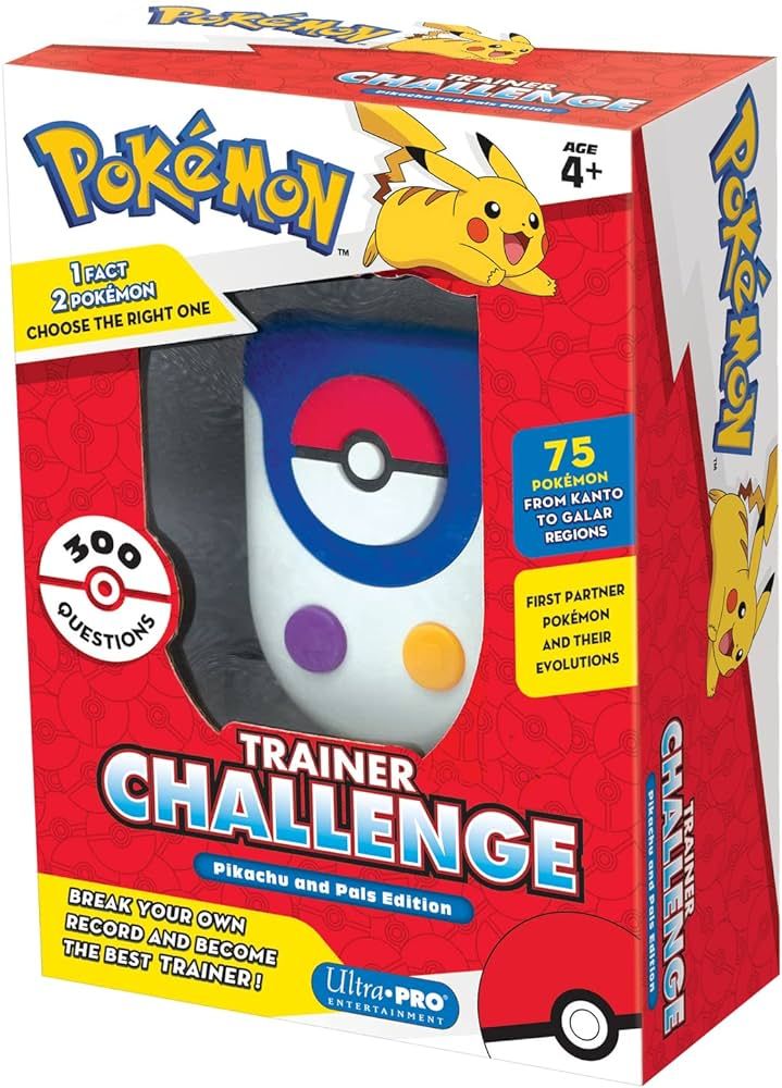 Pokemon Trainer Challenge Edition Toy I Will Guess It! Electronic Voice Recognition Guessing Brai... | Amazon (US)