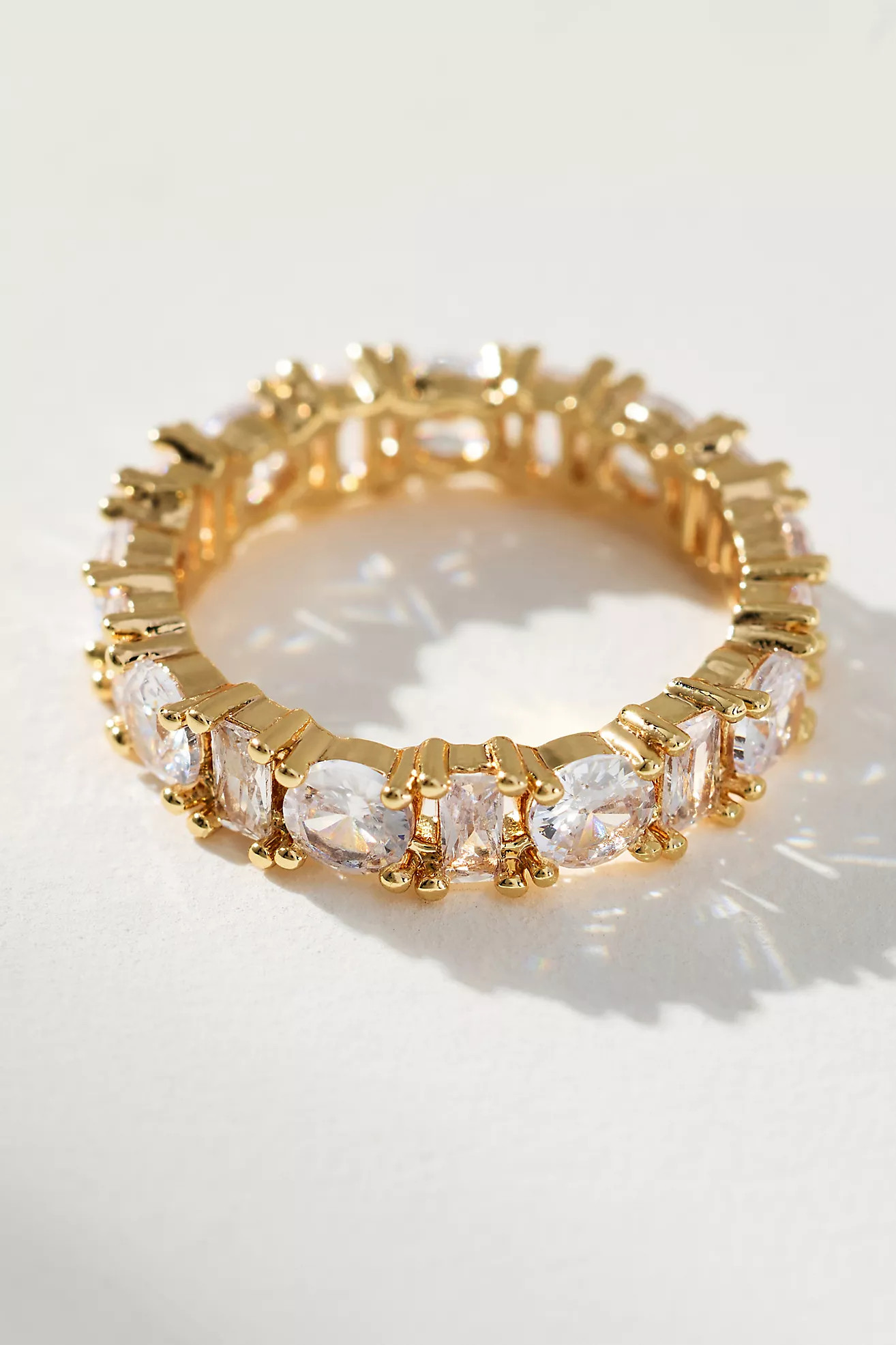 Crystal Stone Stacking Ring | Anthropologie (US)