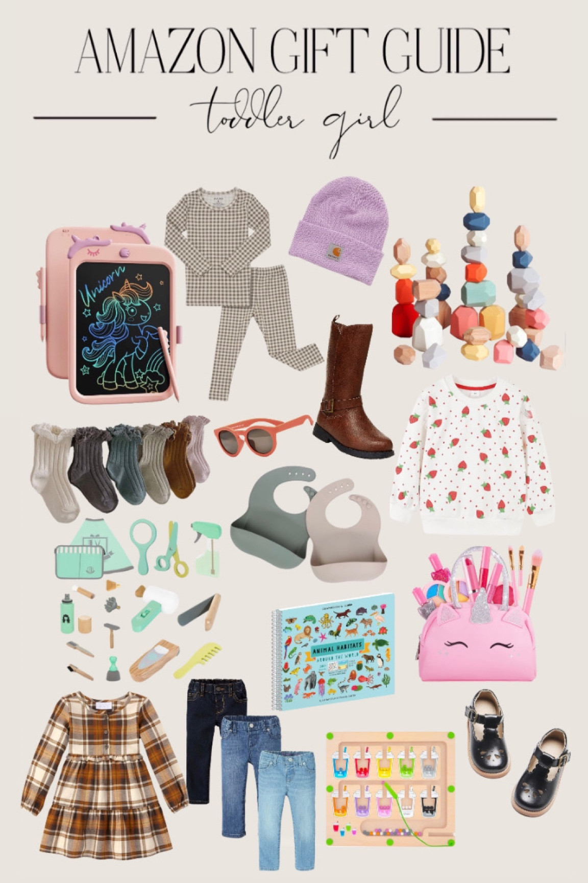 Amazon toddler girl gift guide



Amazon gift guide. Toddler style. Toddler girl. 

#LTKHoliday #LTKkids #LTKGiftGuide