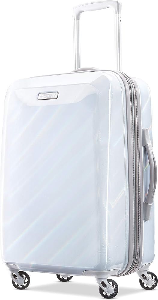 American Tourister Moonlight Hardside Expandable Luggage with Spinner Wheels, Marble, Carry-On 21... | Amazon (US)