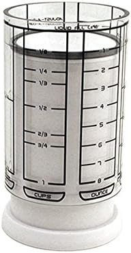 KitchenArt 1 Cup Adjust-A-Cup, Plastic, White | Amazon (US)