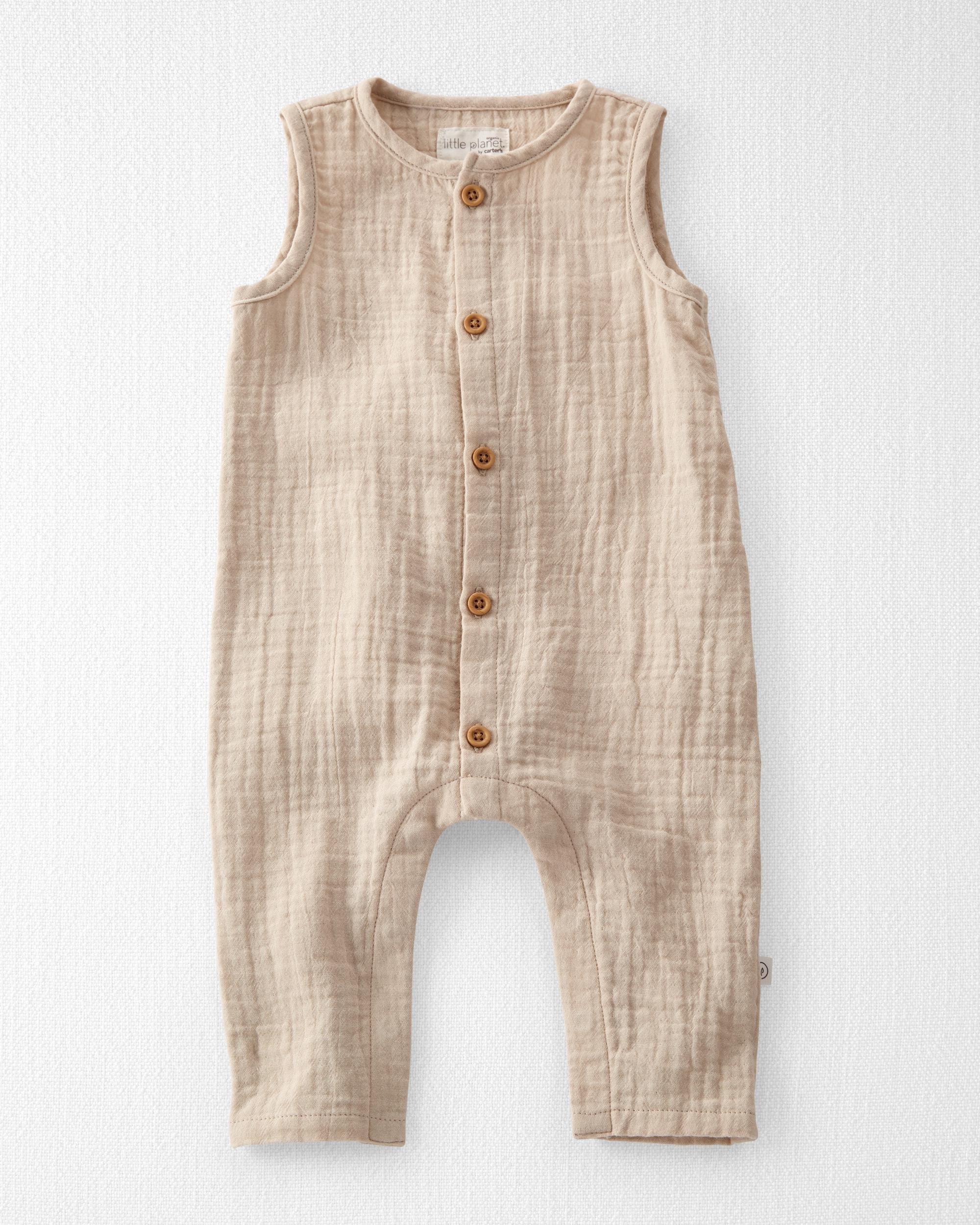 Organic Cotton Gauze Jumpsuit | Carter's