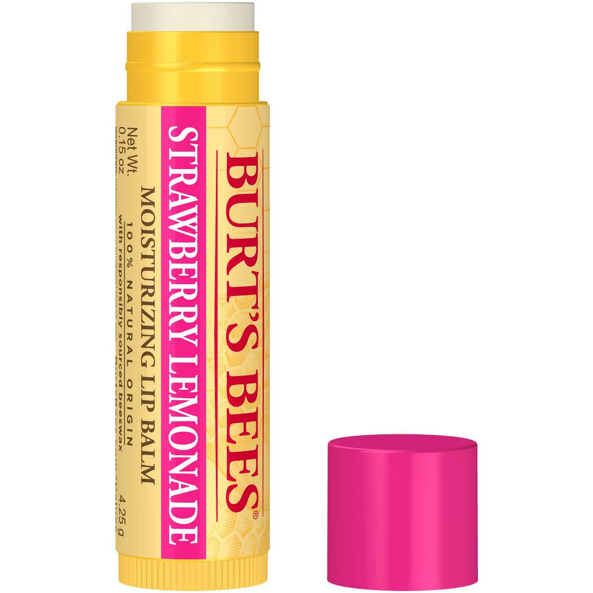 Burt's Bees Strawberry Lemonade Lip Balm - 0.15oz | Target