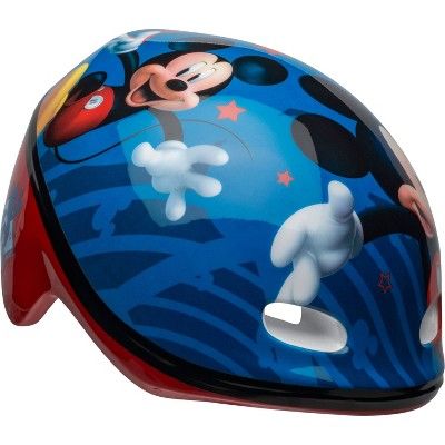 Mickey Mouse Toddler Bike Helmet - Blue | Target