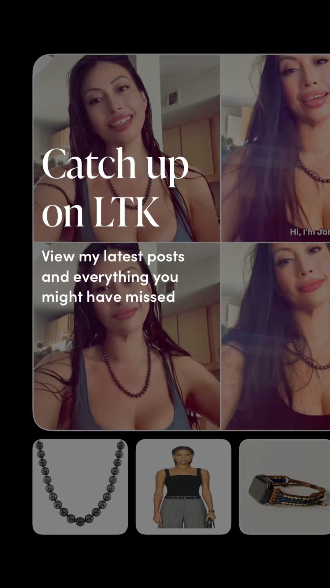 Catch up on LTK 🤍
All my latest looks, everyday staples, and pieces I actually wear on repeat are linked.

Easy outfits, elevated basics, and a few favorites you might have missed.
Tap to shop and follow me on LTK for daily finds.

#LTKvlog #LTKgrwm #LTKootd