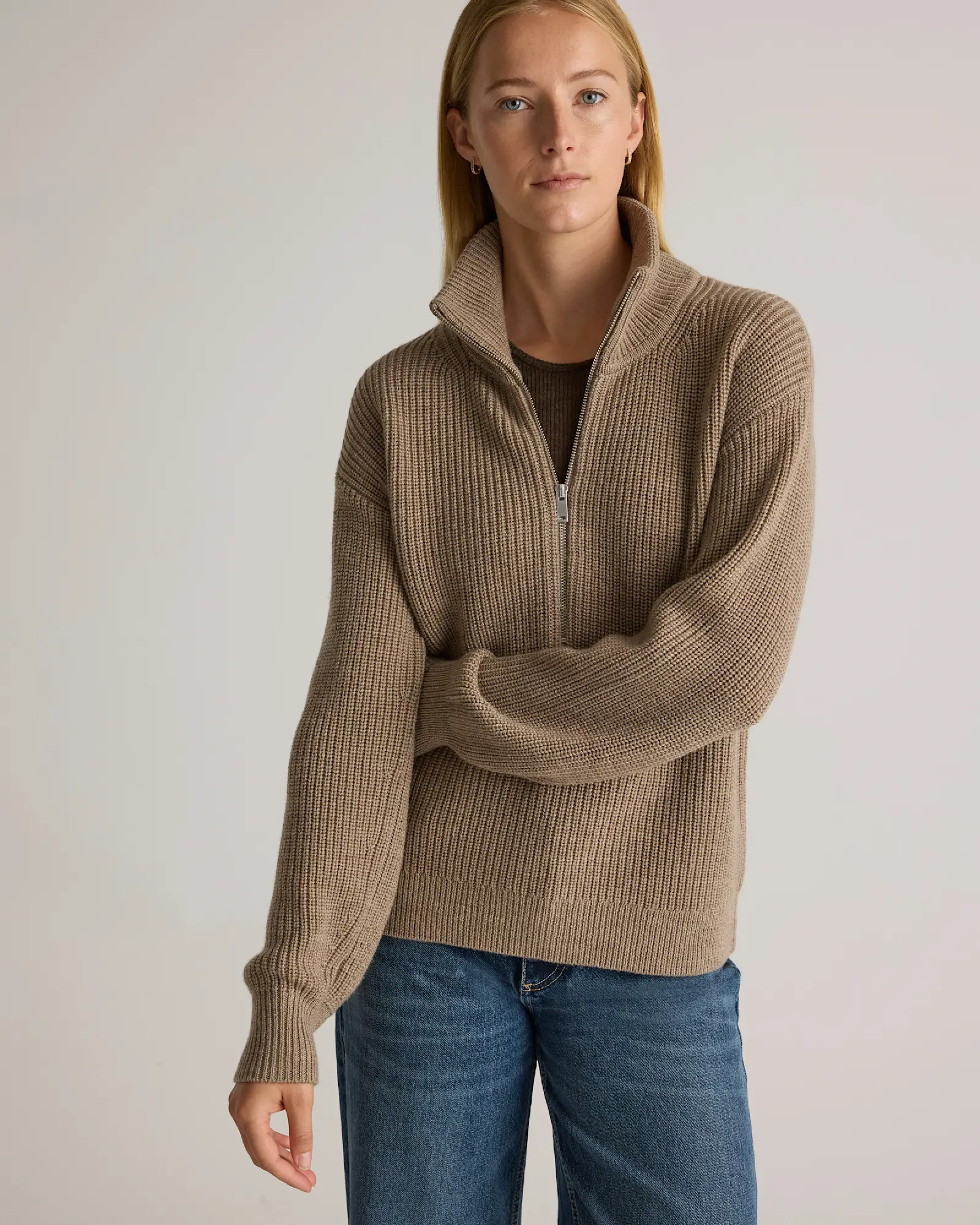 Australian Merino Wool Half Zip Sweater | Quince