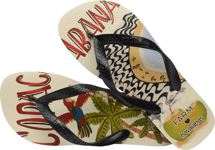 x FARM Rio Copacabana Water Resistant Flip Flop (Women) | Nordstrom Rack