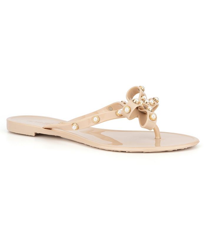 Women's Coral Bay Jelly Flip Flop Sandals | Macys (US)