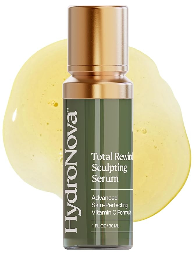HYDRONOVA Total Rewind Sculpting Serum 1 fl oz | Line-Smoothing, Dark Spot Corrector | Vitamin C,... | Amazon (US)