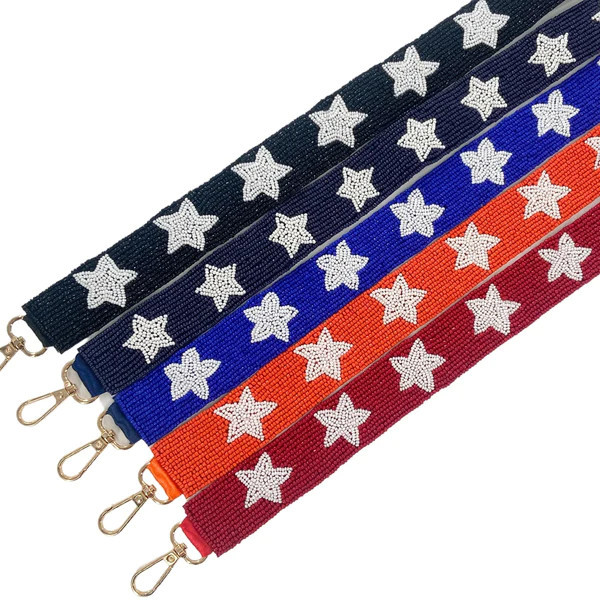 Beaded Gameday Strap | Sprinkled With Pink