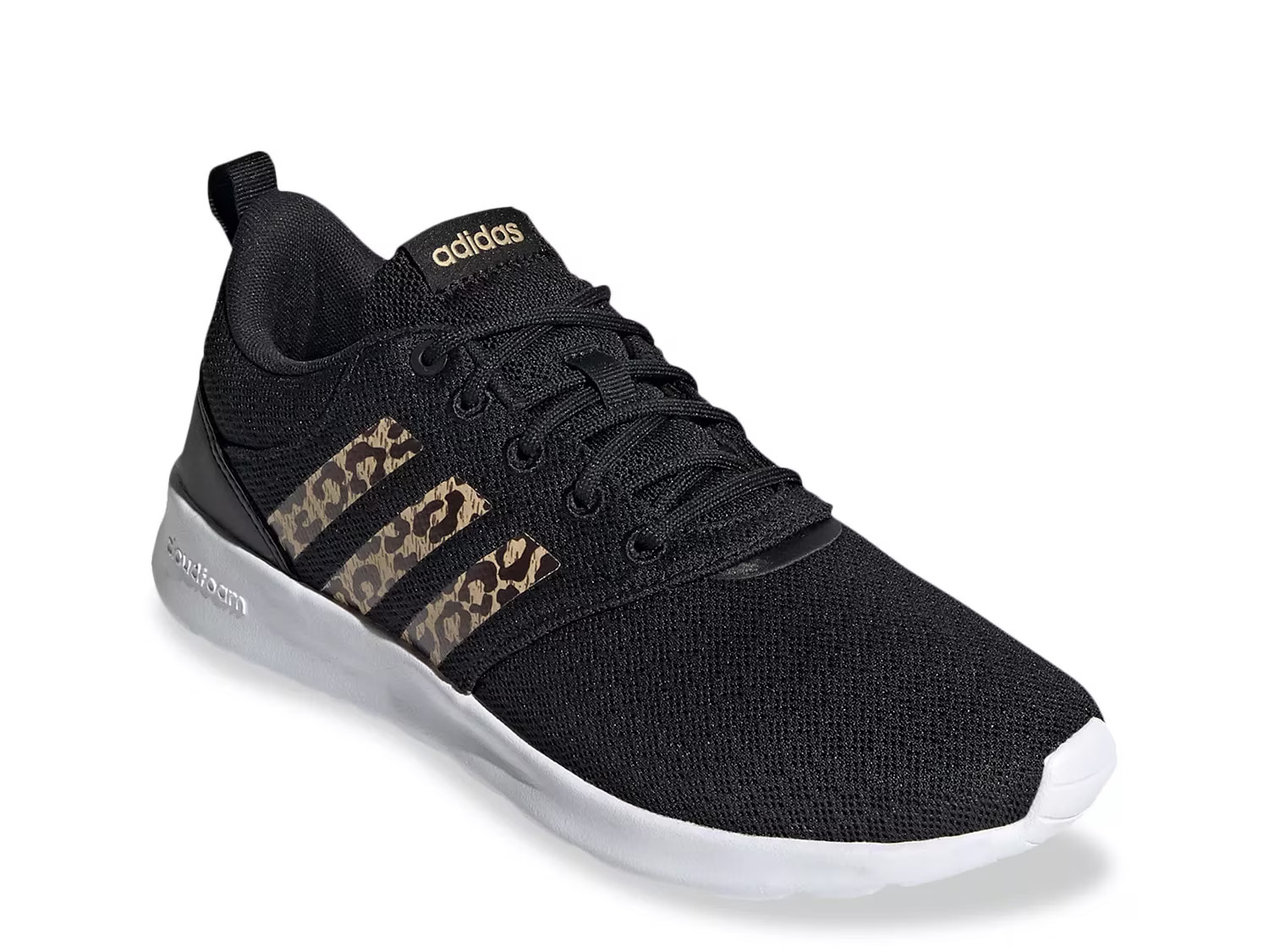 adidas Cloudfoam QT Racer 2.0 Sneaker - Women's - Prints - Animal - Size 8 - Running | DSW