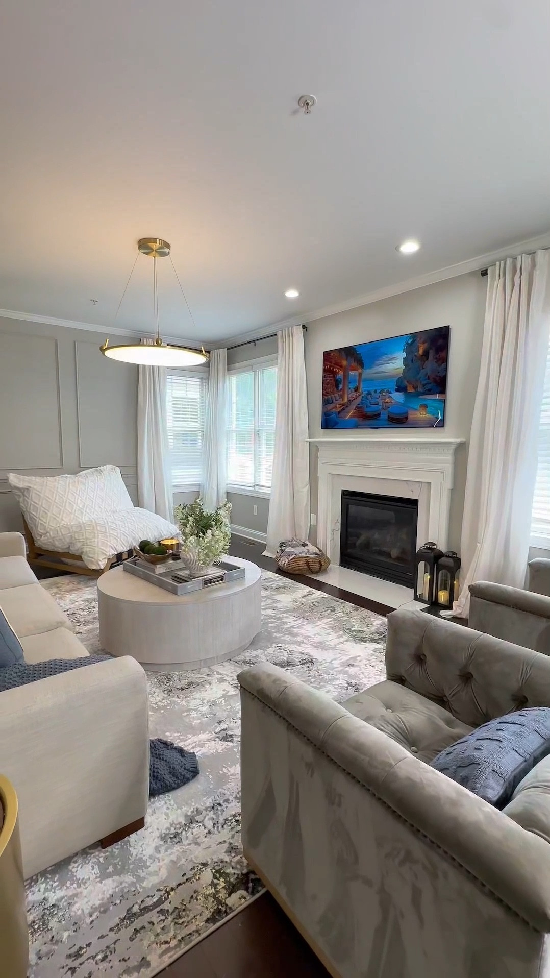 Luxe for less living room decorating ideas. Shop my coffee table half off ⬇️💙 get ready for WayDay!

#LTKSaleAlert #LTKHome