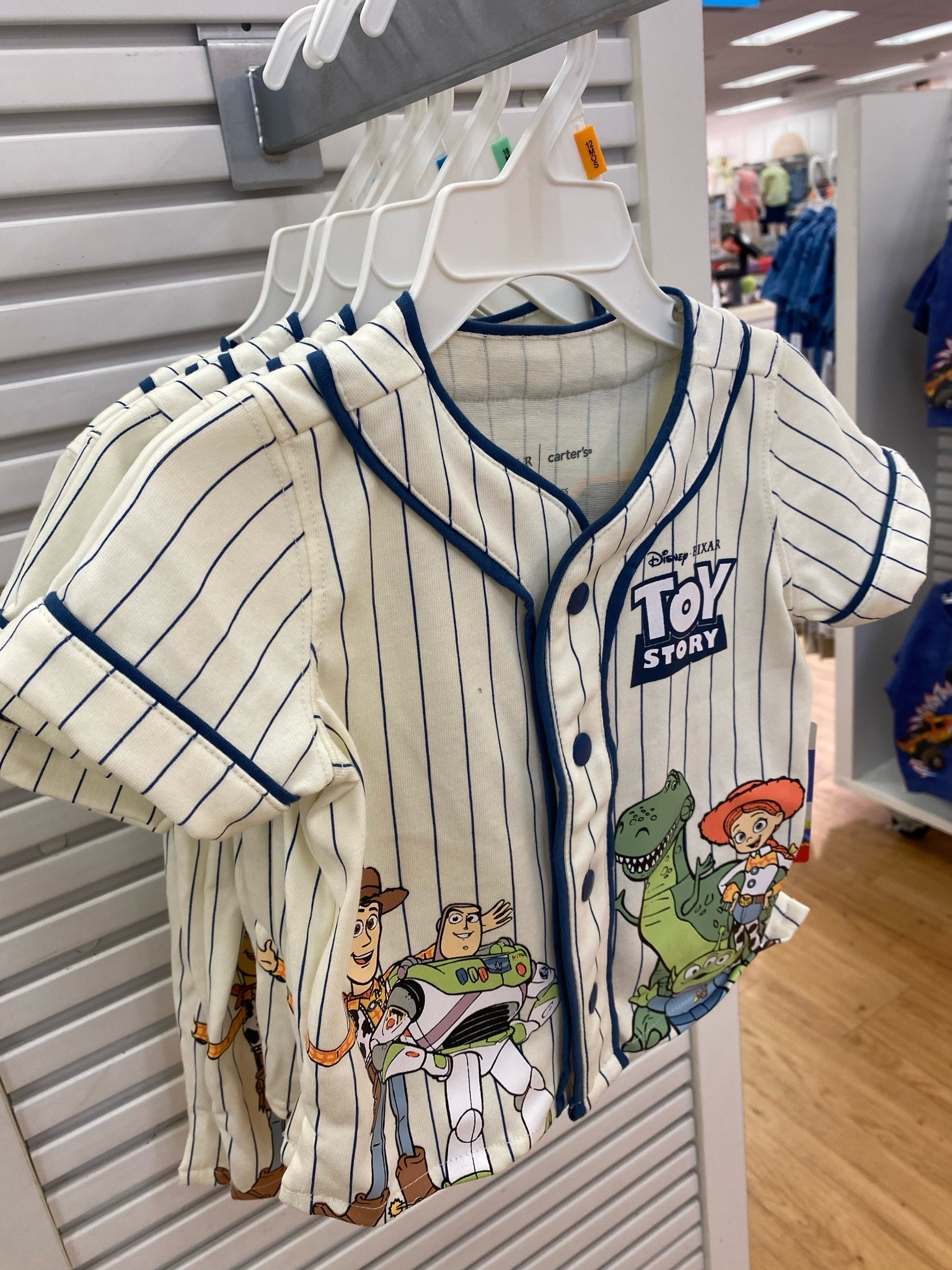 For the Disney lovers or upcoming Disney trip! @Carters this cute little Toy Story jersey for the boys!

#LTKKids #LTKBaby