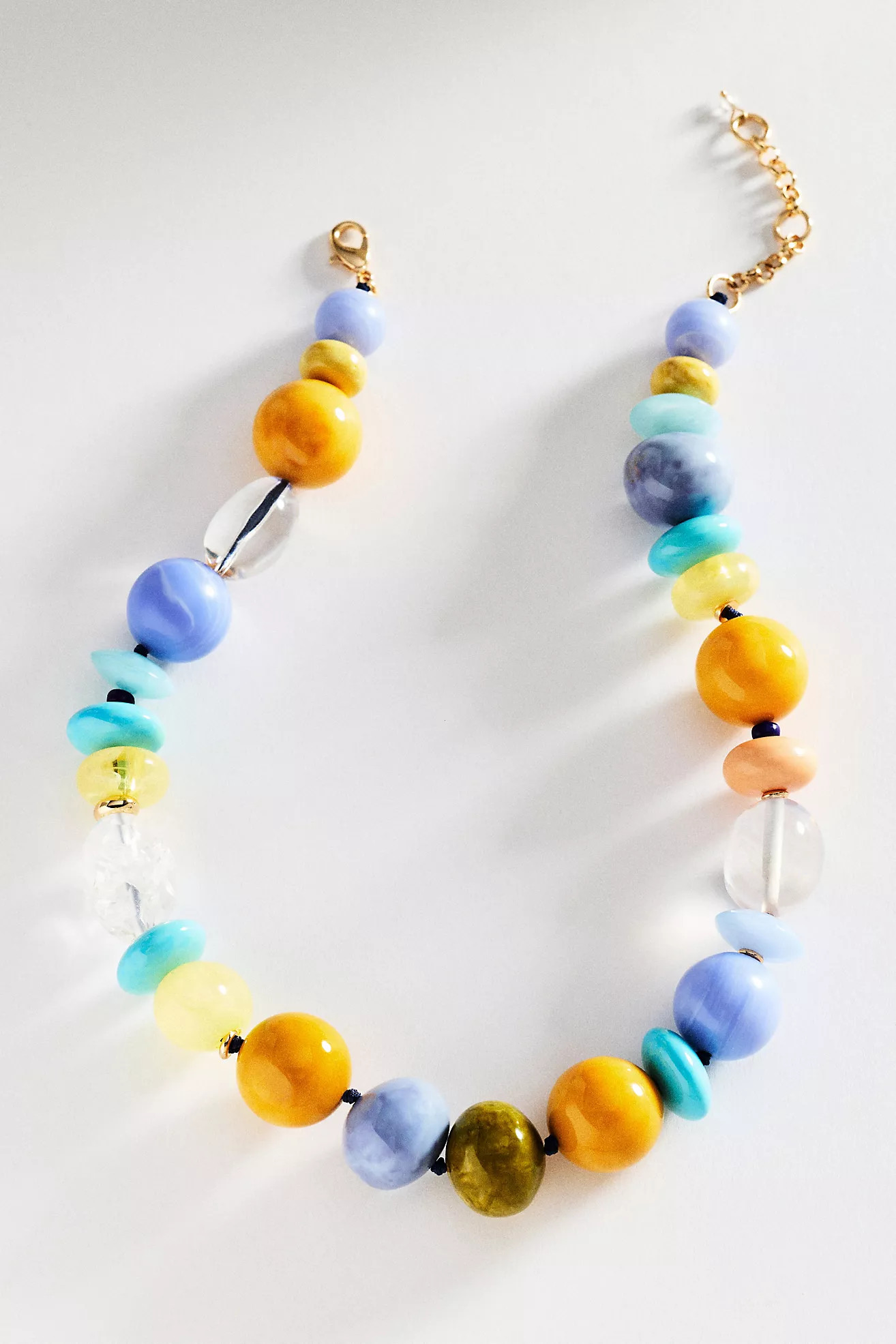 Chunky Beaded Mix Necklace | Anthropologie (US)