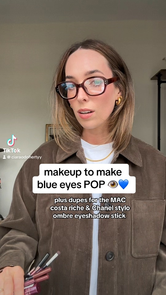 my favourite eye products to make blue & green eyes POP 👁️💙Including dupes for the chanel stylo ombre eyeshadow stick and MAC costa riche liners, youre welcome 🙏🏼 #kikoeyeliner #chanelstyloombre #maccostariche #burgundymascara #burgundyliner #burgundyeyeliner #plumliner #plumeyeliner 

#LTKbeauty #LTKireland