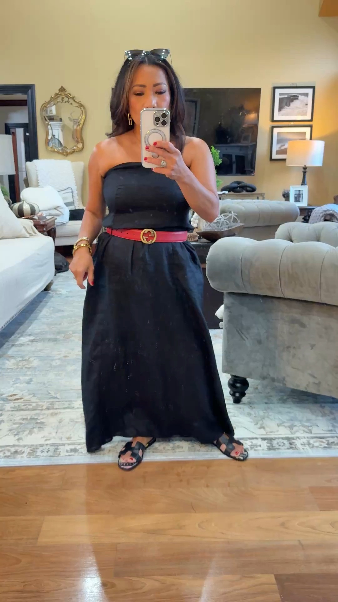Perfect summer dress.

#LTKgrwm #LTKOver40 #LTKootd