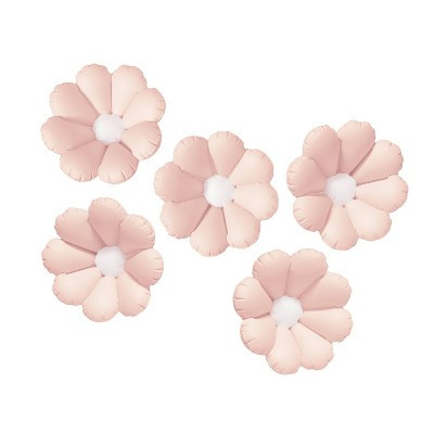 Minnidip 5ct Balloon Garland: Flower in Blush Matte | Target