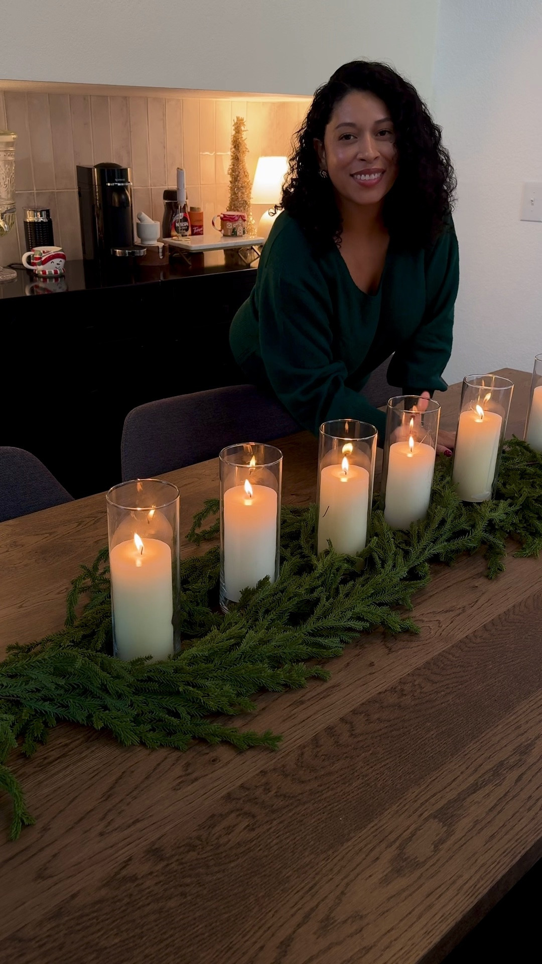 Christmas centerpiece idea 