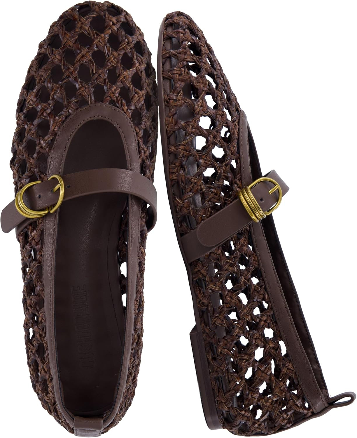 CUSHIONAIRE Wendy Woven Mary Jane Flats for Women with Memory Foam | Amazon (US)