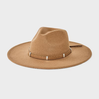 Wide Brim Fedora Hat - Universal Thread™ | Target