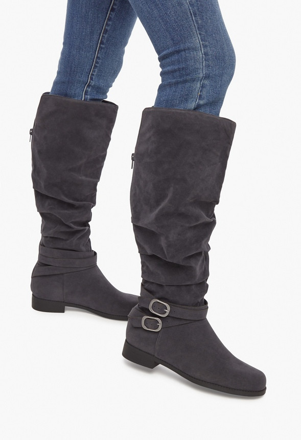 Lorena Buckle Tall Boot | JustFab