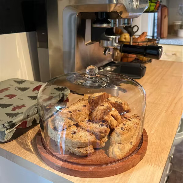 Wood & Glass Cake Storage - Hearth & Hand™ with Magnolia | Target