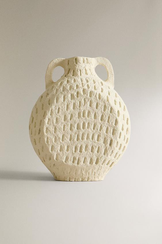 PAPIER-MÂCHÉ VASE | Zara US