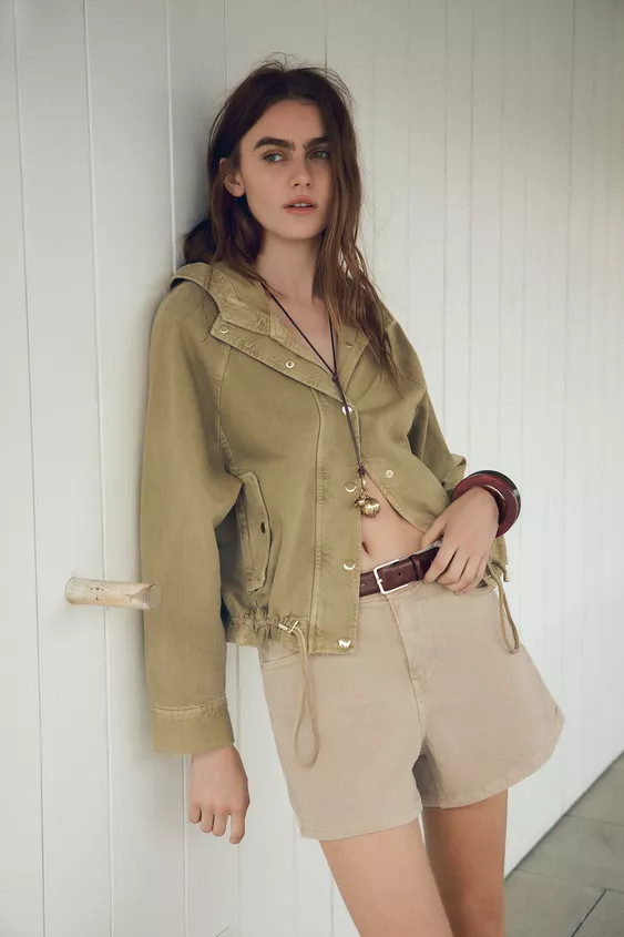 Z1975 MOM FIT SHORTS | Zara UK